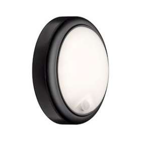 Applique 230V Cone Wall Dét mouvement IP44 15W 3000K plastique gris|Paulmann-PUA94187