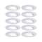Kit enc Calla IP65 3niv col rd ori 680lm tunable white 6W 230/12V Blanc