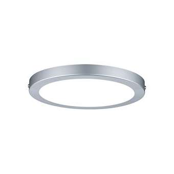 Panneau LED WallCeiling Atria 220 mm 18,5W Chrome mat 230 V plastique|Paulmann-PUA70864