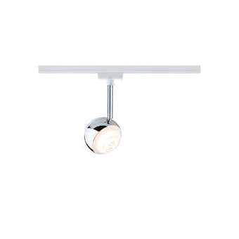 Système URail LED Spot Capsule II 1x6W Blanc/chrome 230V Met/Syn gradable|Paulmann-PUA95456