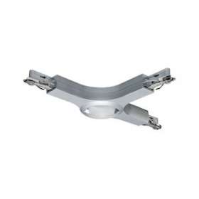 T-Connecteur URail LED 1x5,8W Chrome mat 230V Métal gradable|Paulmann-PUA95483