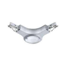 L-Connecteur URail LED 1x5,8W Chrome mat 230V Métal gradable|Paulmann-PUA95485