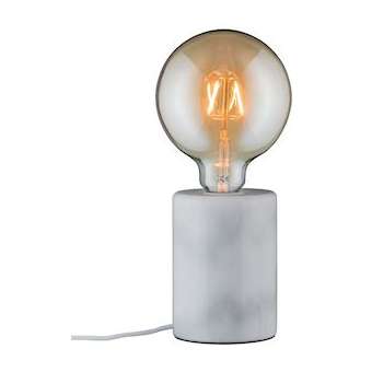 Neordic Nordin lampe de table max 1x20W E27 Blanc 230V Marbre|Paulmann-PUA79601