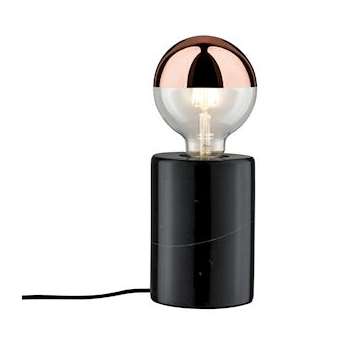 Neordic Nordin lampe de table max 1x20W E27 Noir 230V Marbre|Paulmann-PUA79600