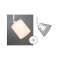 DecoSystems Abat-jour Zyli max. 50W Verre Blanc|Paulmann-PUA60004