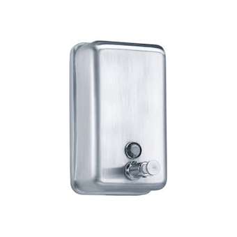 Distributeur savon liquide 182 x 105 x 115 mm, 850 ml, inox, niveau, à clé.|Pellet asc-PT4878155