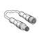 OsiSense XZ - rallonge - mâle M12 3broches droit - fem. M12 3broches droit - 2m|Schneider Electric-SCHXZCR1511040A2