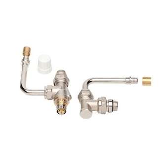 kit hydrocâblé HC-RE 75 mm PER 12 à glisser RA-IN équerre inversée + RLV-S avec|Danfoss-DFS013G2322