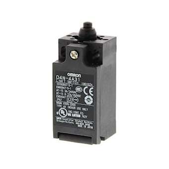 Fin de course de sécurité, boitier plastique, entraxe de fixations standard selo|Omron electronics-OMRD4N-1131