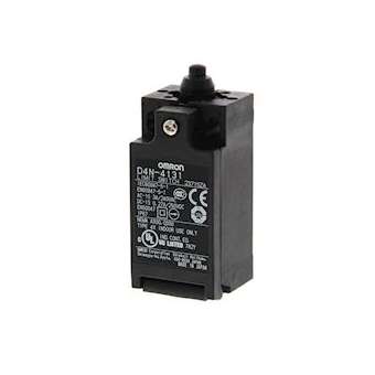 Fin de course de sécurité, boitier plastique, entraxe de fixations standard selo|Omron electronics-OMRD4N-4131