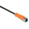 OsiSense XZ - connecteur pré-câblé - droit femelle - M12 - 4 broches - PVC 10m|Schneider Electric-SCHXZCPA1141L10