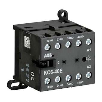 Mini Relais auxilliaire Kc6-40E-01-12V Dc|ABB-ABB09030