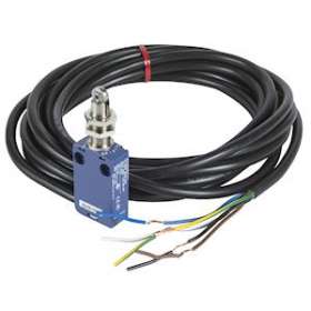 XCMD - ID Position - poussoir M12 à galet métal - 1NO+1NC - brusque - câb 2m|Schneider Electric-SCHXCMD21F2L2