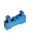 Support 10A 250V séries 4051, 4052, 4061, bleu, étrier plastique, à cage