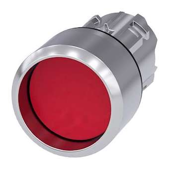 BOUTON-POUSSOIR, ROUGE|Siemens Industries et Infrastructures-SIE3SU1050-0CB20-0AA0