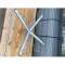 Quadruple crossette KC en acier thermolaqué, 0.50m, 5 degrés pour fût 60mm