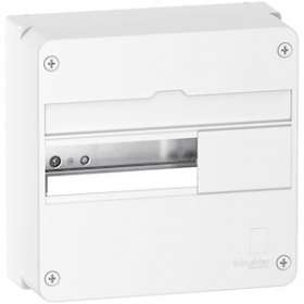 Resi9 - Coffret en saillie Blanc (RAL 9003)- 1 rangée de 13 modules|Schneider Electric-SCHR9H13401