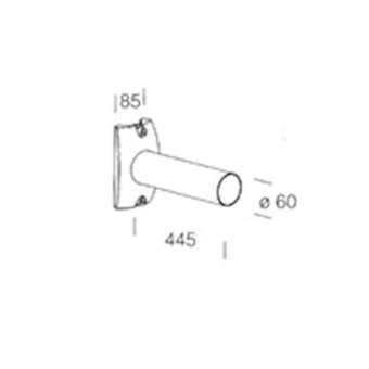 Accessoire 328 Bras Graphite L 445|Disano-ZON42694500