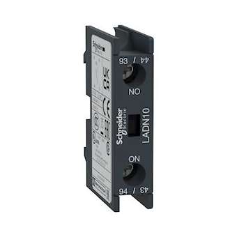 TeSys D - bloc contacts auxiliaires frontaux - 1F+0O - bornes vis-étriers|Schneider Electric-SCHLADN10