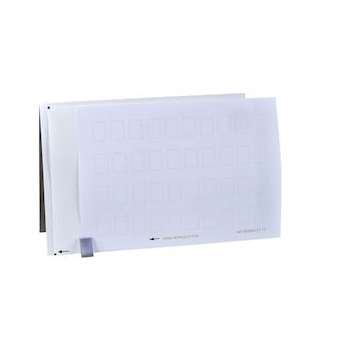 Harmony - planche de 40 étiquettes 18x27 prédécoupées|Schneider Electric-SCHZBY5100