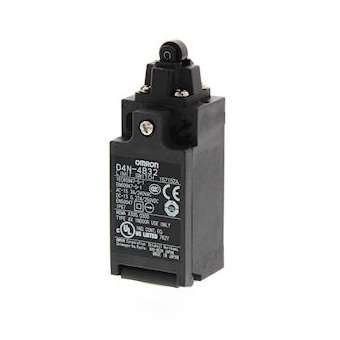 Fin de course de sécurité, boitier plastique, entraxe de fixations standard selo|Omron electronics-OMRD4N-1232