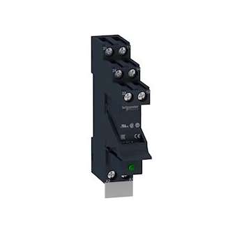 Harmony Relay RSB - relais PCB embrochable monté sur embase - 2OF 8A - 24VDC|Schneider Electric-SCHRSB2A080BDPV