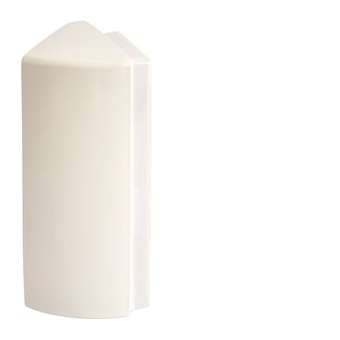 Extension angle intérieur queraz enclipsage direct pour GBD50160 RAL9010 blanc|Hager-HAGL43849010