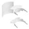 Fond d'angle intérieur VDI-Pour goulottes Logix 45 sauf 50x50mm-PVC Blanc Artic|Planet wattohm-PLW48182
