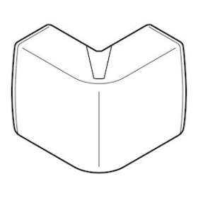 Angle extérieur Variasouple +ou-7DEG pour moulure Keva 32mmx12mm -PVC Brun|Planet wattohm-PLW11883