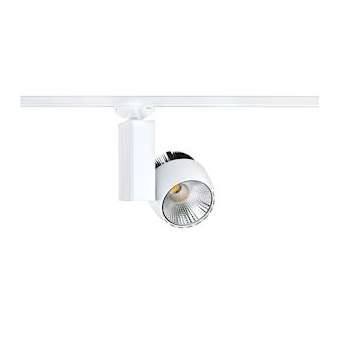 IKAR 029 - Proj. Rail 1 all.029, blanc, angle 60DEG, LED intég. 40W 3000K 4000lm|Aric-ARI50172