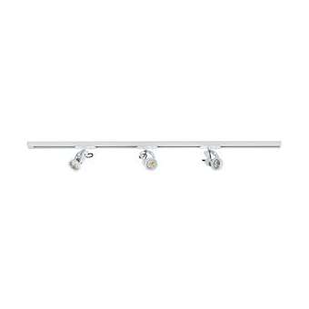 YEO - Rail 1 all. + 3 spots GU10, blanc, a/lpes LED 6W 3000K 500lm incl|Aric-ARI0284