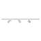 YEO - Rail 1 all. + 3 spots GU10, blanc, a/lpes LED 6W 3000K 500lm incl|Aric-ARI0284