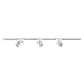 YEO - Rail 1 all. + 3 spots GU10, blanc, a/lpes LED 6W 3000K 500lm incl|Aric-ARI0284