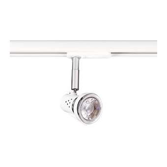 RUBIS 029 - Spot Rail 1 all. 029 GU10, blanc, a/lpe LED 6W 3000K 500lm incl|Aric-ARI0260