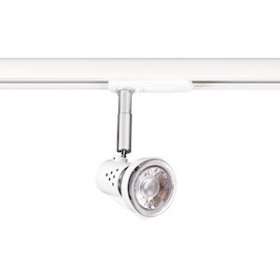 RUBIS 029 - Spot Rail 1 all. 029 GU10, blanc, a/lpe LED 6W 3000K 500lm incl|Aric-ARI0260