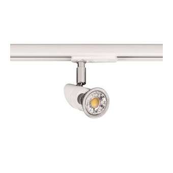 COMETE 029 - Spot Rail 1 all. 029 GU10, blanc, a/lpe LED 6W 3000K 500lm incl|Aric-ARI1277