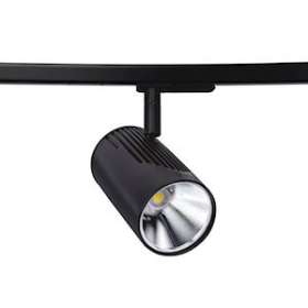 LUMI 029 - Proj. Rail 1 all.029, noir, angle 32DEG, LED intég. 17W 3000K 1800lm|Aric-ARI50184