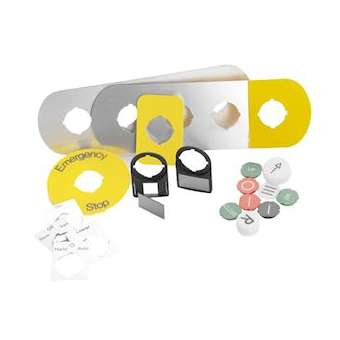 Etiquette Pour Boutons Et Voyants [Arret D'Urgenge]|ABB-ABB00004