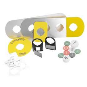 Etiquette Pour Boutons Et Voyants [Arret D'Urgenge]|ABB-ABB00004
