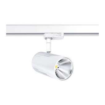 LUMI 023 - Proj. Rail 3 all.023, blanc, angle 32DEG, LED intég. 17W 3000K 1800lm|Aric-ARI50195