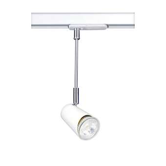 JUDY 129 - Spot Rail 1 all.029 GU10 sur tige, lpe LED 4,6W 3000K 420lm dimm.Incl|Aric-ARI4385