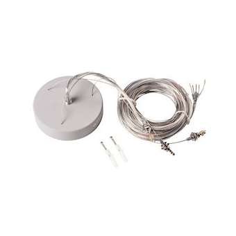 Kit de suspension 5m, gris|SLV-DC51001951