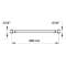 Flexible d'alimentation d'eau dn 12 f/f 1/2-lg  800 mm
