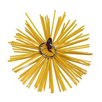 HERISSON PVC 0 150 (ANNEAUX) FIL JAUNE|Progalva-PGA1633FJ