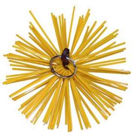 HERISSON PVC 0 150 (ANNEAUX) FIL JAUNE|Progalva-PGA1633FJ