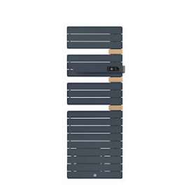 Sèche-serviettes Allure 3 mat à droite 0500W gris ardoise|Thermor-EET483203