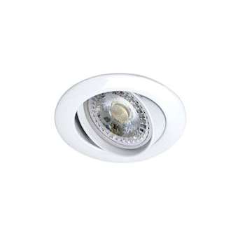 GALAXY - Encastré GU10, rond, basc., blanc, a/lpe LED 7W 4000K 670lm incl.|Aric-ARI51041