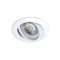 GALAXY - Encastré GU10, rond, basc., blanc, a/lpe LED 7W 3000K 650lm incl.