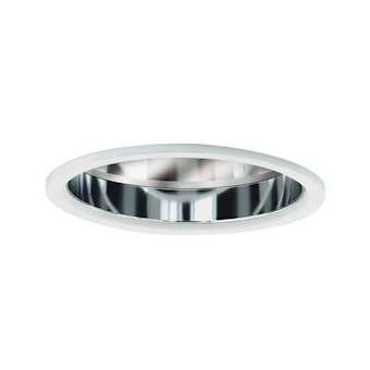 DR195-SZ-K-D-W, optique avec vitre synthétique, anneau blanc, downlight 195|Ridi-RII0202778