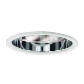 DR235-SZ-K-D-W, optique avec vitre synthétique, anneau blanc, downlight 235|Ridi-RII0202779